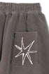 Mayte × Cycle ECHO STAR WASHED HALF PANTS -BROWN- *Last1